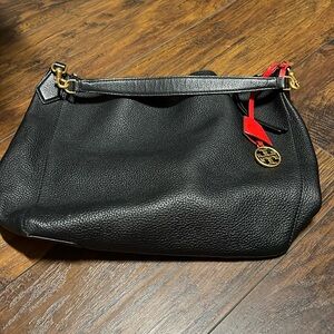 Tory Burch black hobo bag
